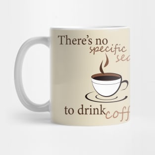 There's no specific season to drink coffee! Mug